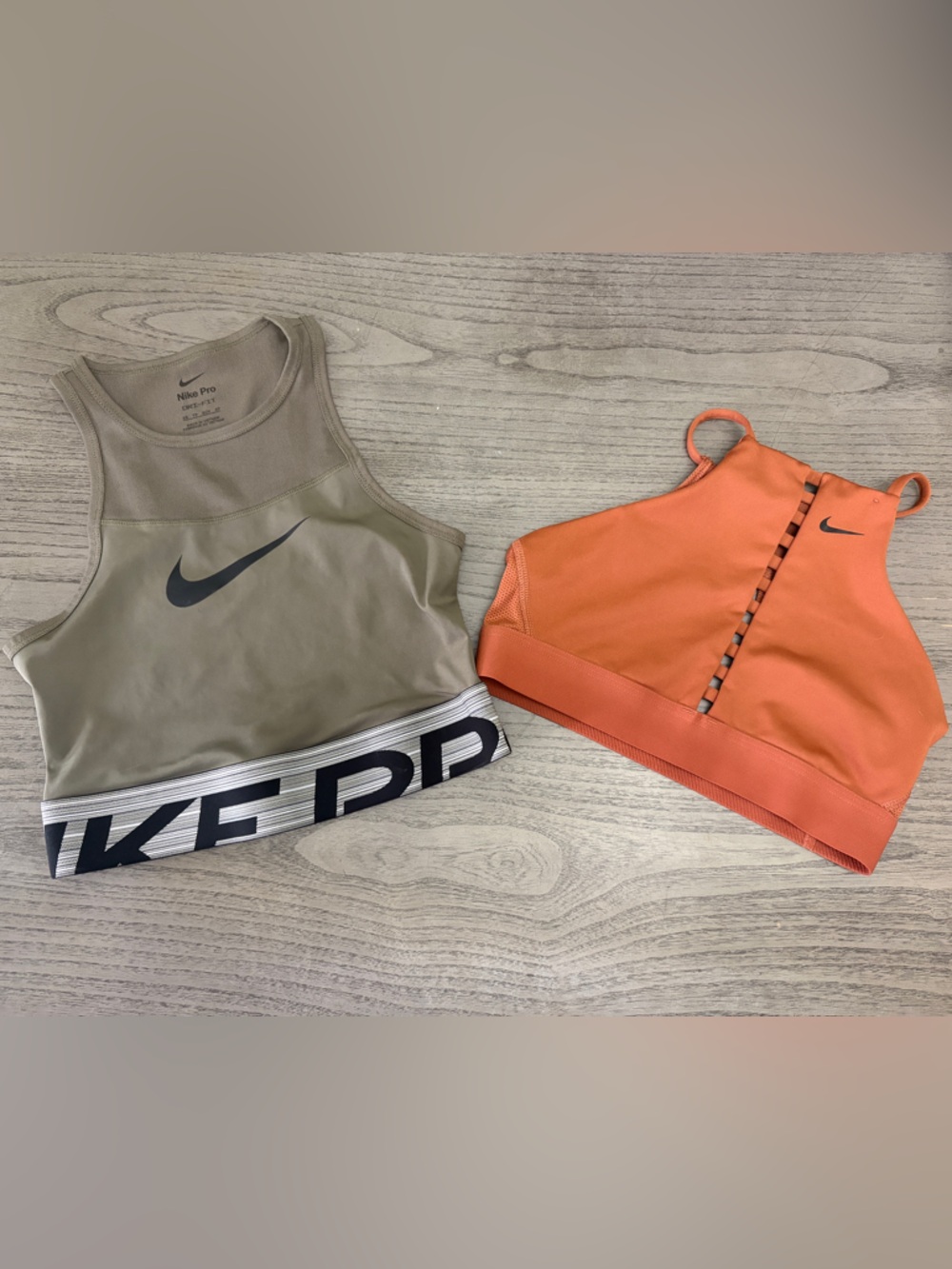 Nike dri-fit sports bra xs / small bundle
